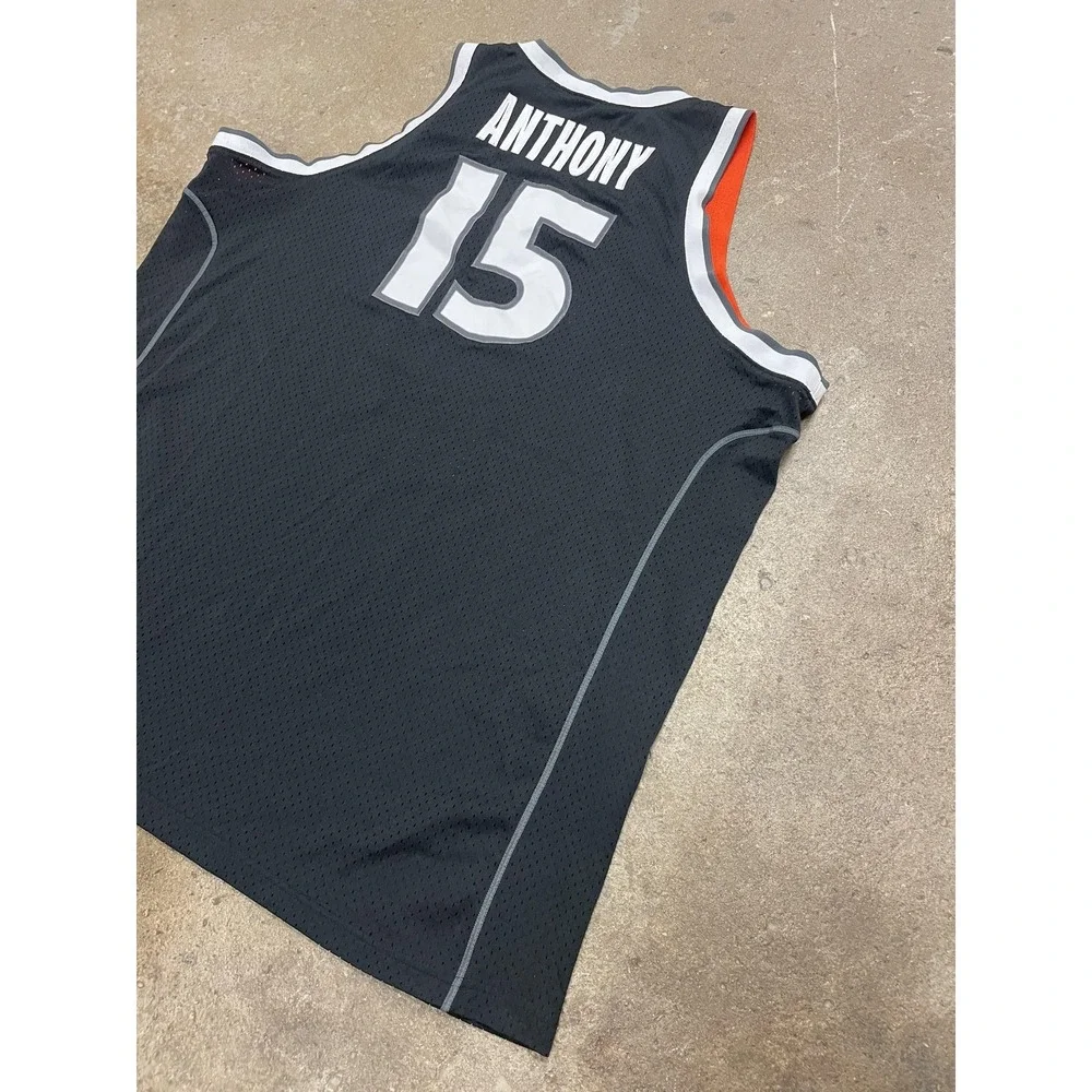 Vintage Syracuse‎ Orange Jersey Mens 3XL Black NCAA Basketball Nike Anthony